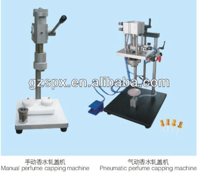 SPX-220 perfume clamping maching, spray clamping machine