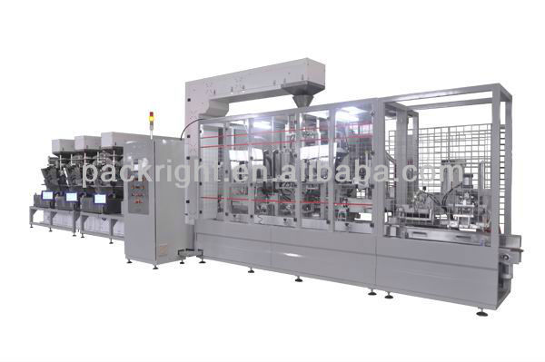Square Shaping Automatic Vacuum Packaging Machine C Series PR-AVF-CB20 for rice,yeast,coffee beans/powder,tea,nuts, etc,.