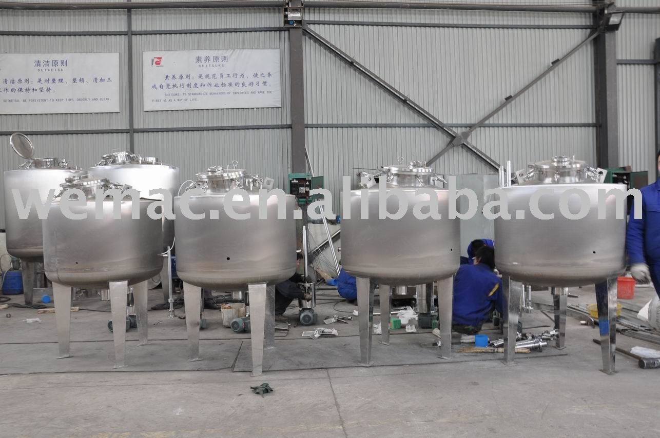 SS316L Vertical heat-keeping distilled water tank