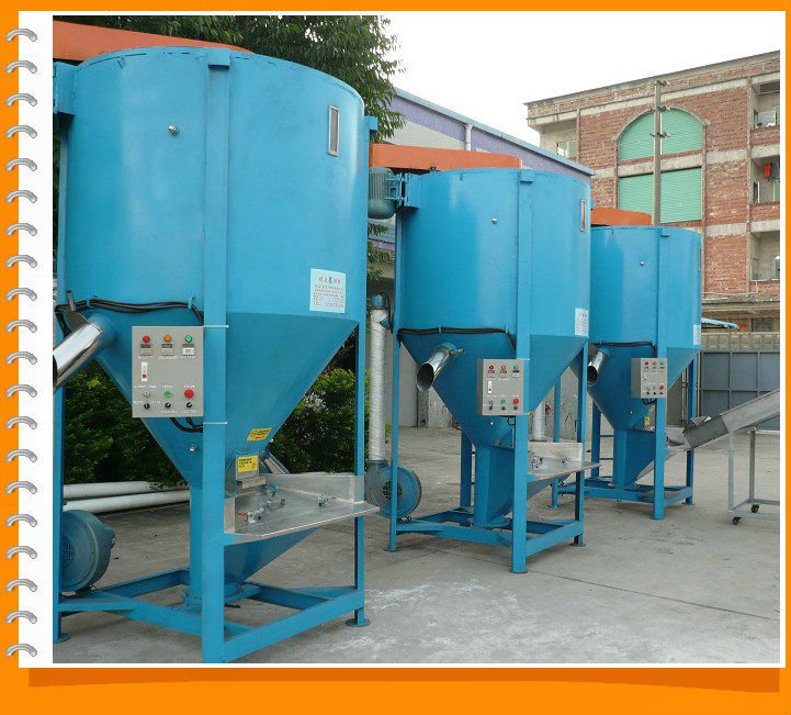 st.st functional plastic mixer for plastic pellets mixing