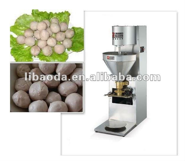 stainles steel meat ball rounding machine