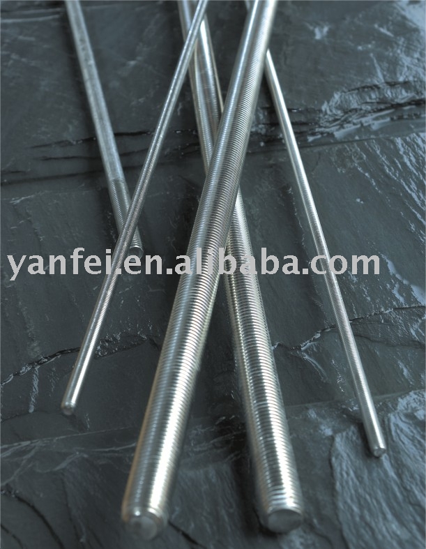 stainless steel 304 316 threaded rods