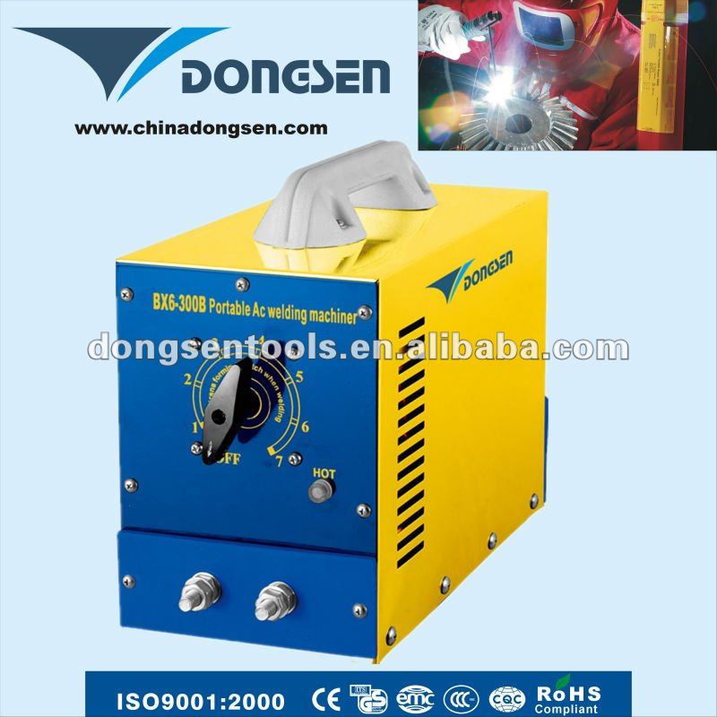 Stainless Steel AC Type BX6-230 welding machine, mobile welding machine