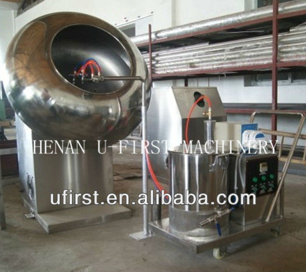 Stainless Steel Automatic Chocolate Coating Machine