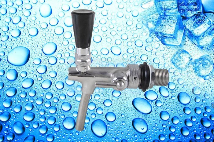 stainless steel beer tap