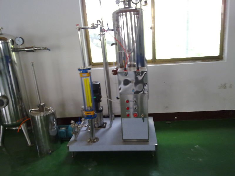 Stainless steel carbonated beverage mixing machine