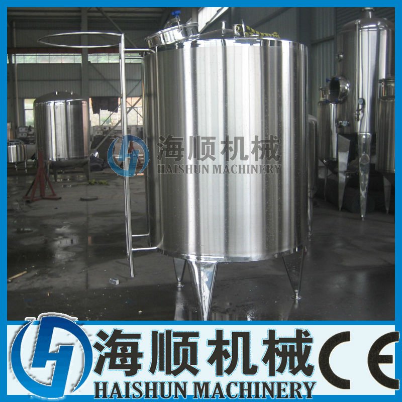 Stainless steel Cone top Storage tank