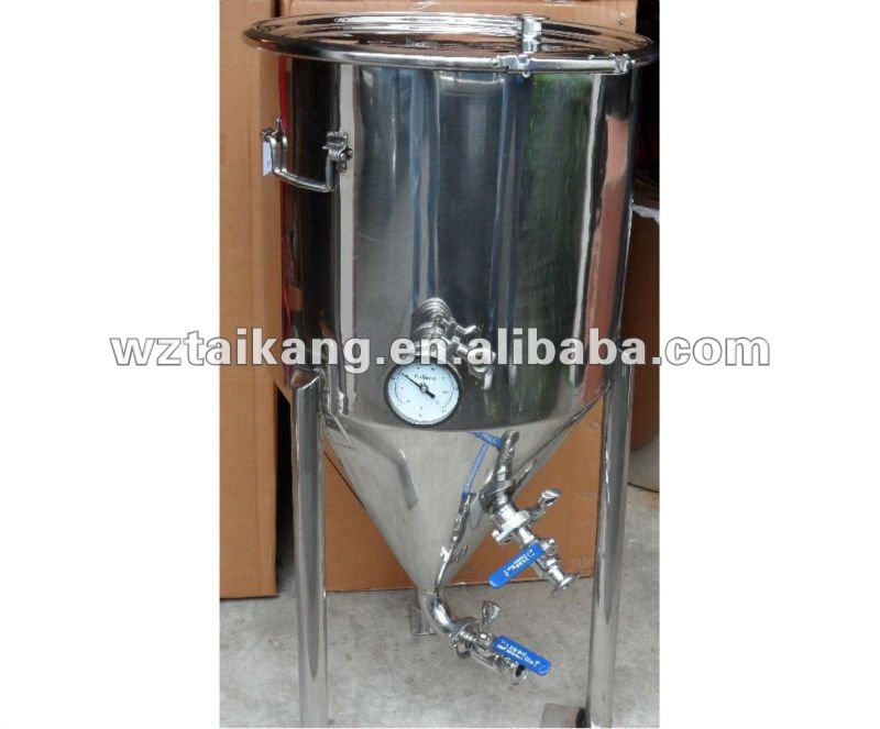 stainless steel conical beer fermenter / cone fermenter