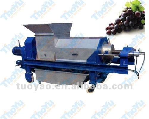 Stainless steel Double screw grape juice making machine+0086 15903677328
