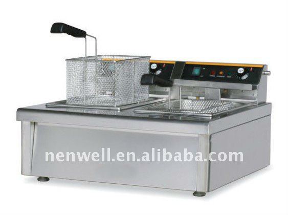 Stainless steel electric deep fryer