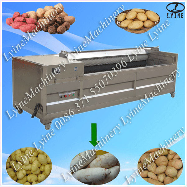 Stainless Steel electric industrial potato peeling machine