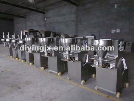 stainless steel fish ball forming machine (with stuff in center)