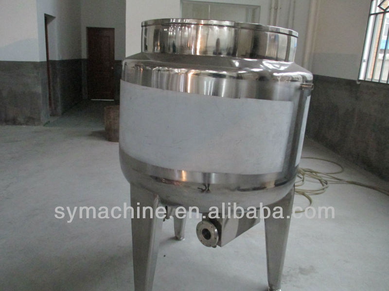 Stainless steel food vessel