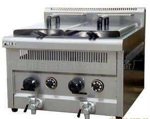 Stainless Steel Gas Fryer With Temperature Controller Device