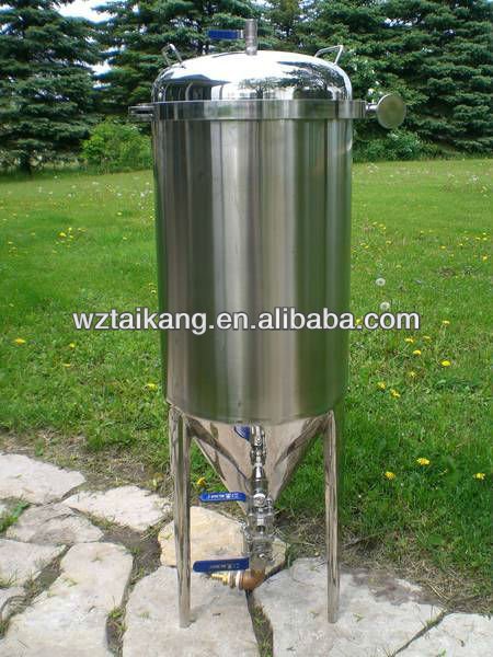 Stainless steel home brew conical fermenter / Micro beer home fermentor