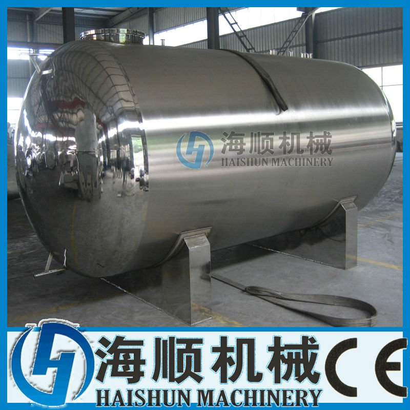 Stainless steel Horizontal Storag tanks