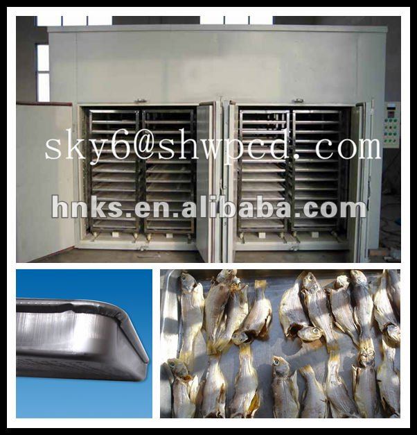 Stainless steel hot wind fish drier oven fish drying machine dried fish dehydrator