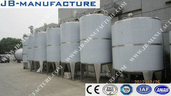 stainless steel jacketed tanks
