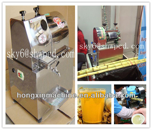 Stainless steel manual and electric sugarcane juicer/sugarcane crusher/sugarcane extractor machine2078