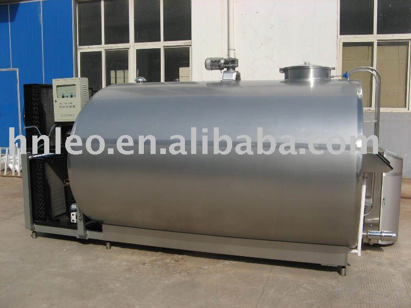 Stainless steel milk cooler tank