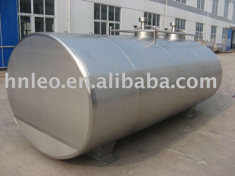 stainless steel milk insulated tank