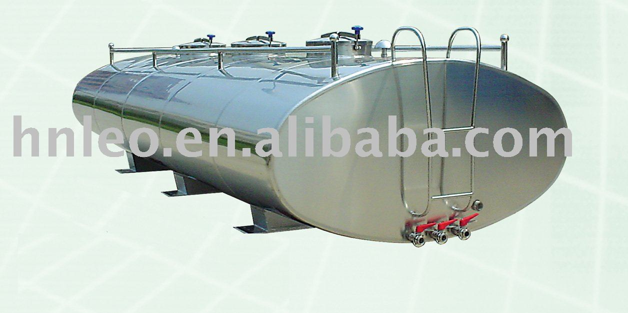 stainless steel milk Insulated Transport Tank