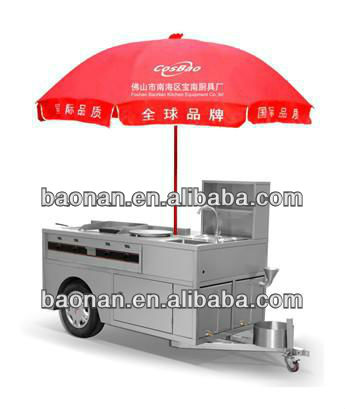 Stainless Steel Mobile Food Cart/Food Cart For Slae BN-O03
