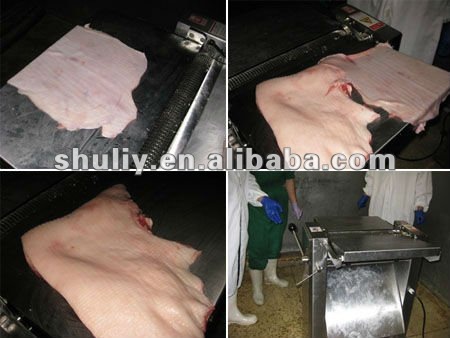 stainless steel pork skin peeler machine/pig meat peeling machine/pork skinning machine/pork skin peeling machine008615838061376