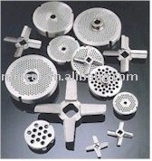 Stainless steel professional meat grinder plates and knife