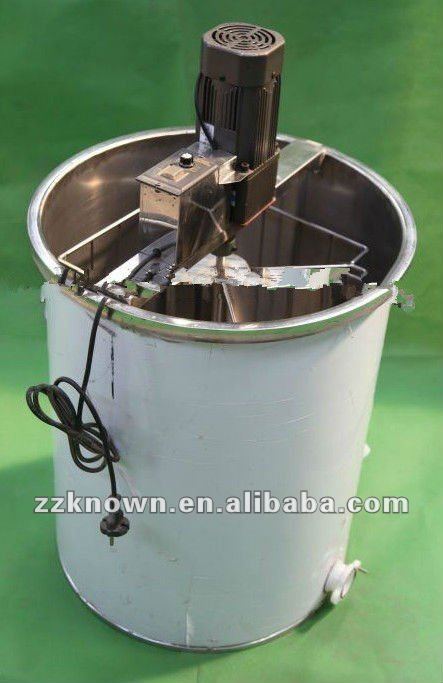 Stainless steel reservable electrical honey extractor