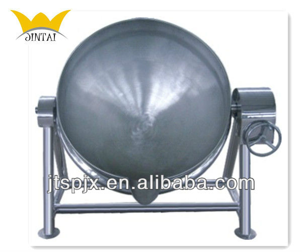 stainless steel steam tilting jacketed kettle