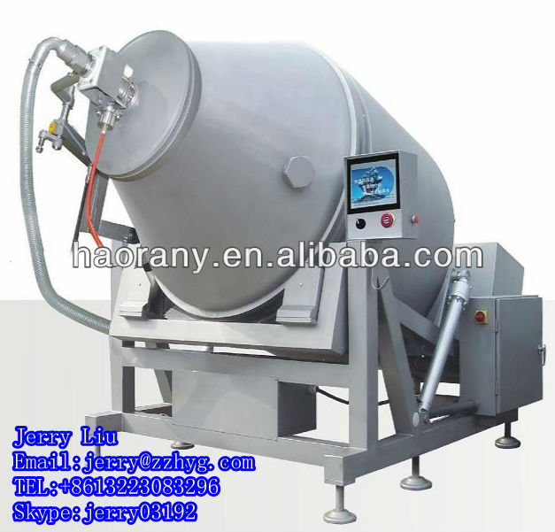 Stainless steel tumbler mixer machine for meat