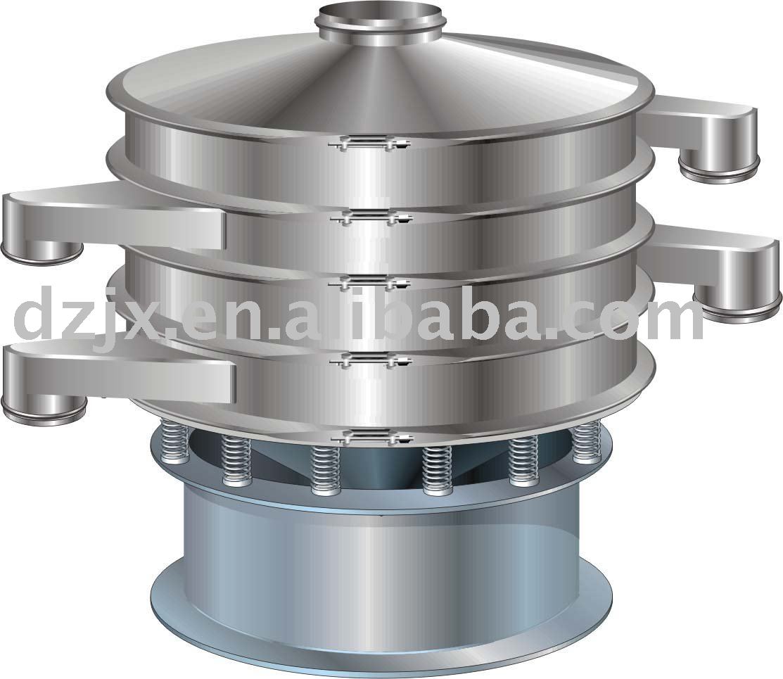 Stainless steel vibro screen separator for food powder