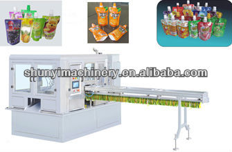 standup pouch filling machine