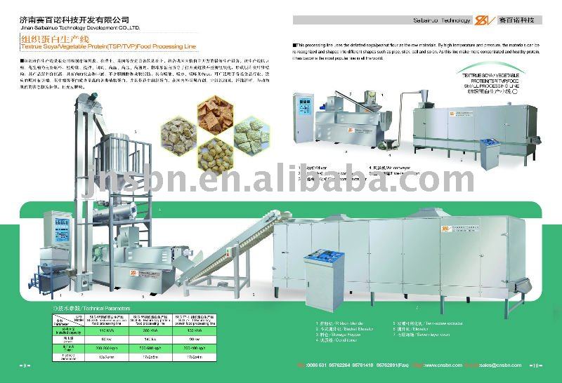 steady performance Soya Chunks Making Machine, Soya Nugget Making Machine, Soya protein machine