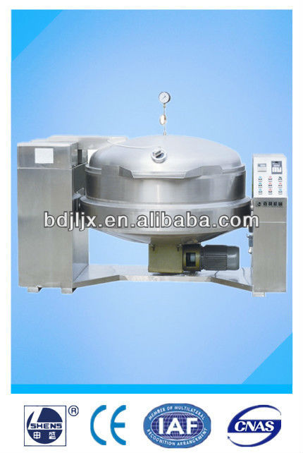 Steam tilting kettle boiler