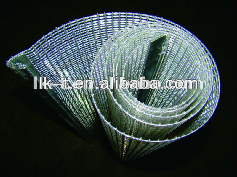 Steel Core Urethane Screen Mesh for Ore Fines classification or dewatering used as supporting mesh