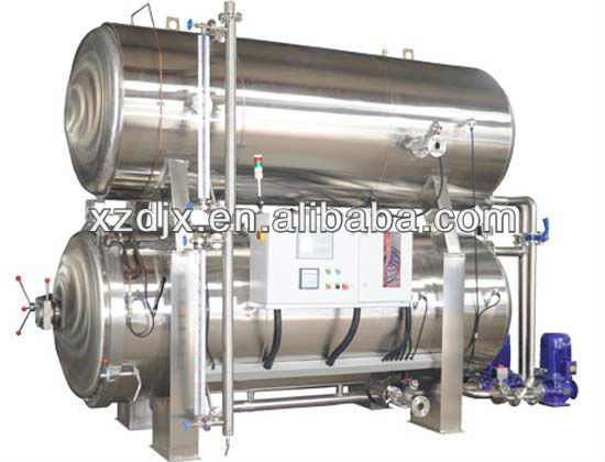 sterilizing retort machine for canned food