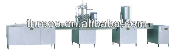 Straight-line Micro-negative Pressure Washing Filling Capping Production Line