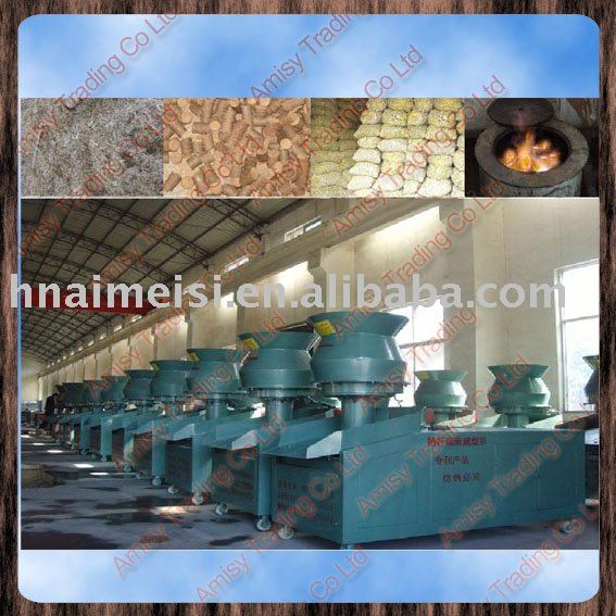Straw Briquette Machine/ Straw Briquetting Machine AMSWM15-YK Straw Briquette Machine/ Straw Briquetting Machine