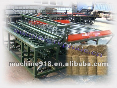 straw mat knitting machine