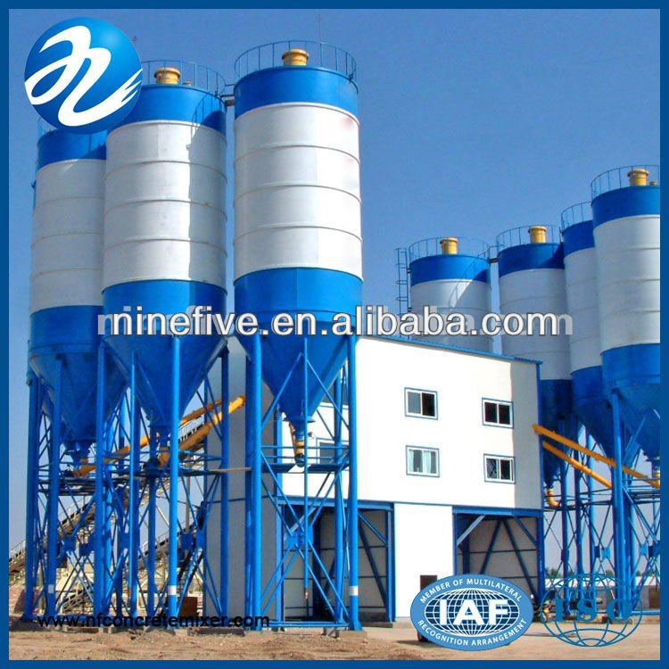 Strong Mixing Ability! Concrete Mixer Plant HZS120