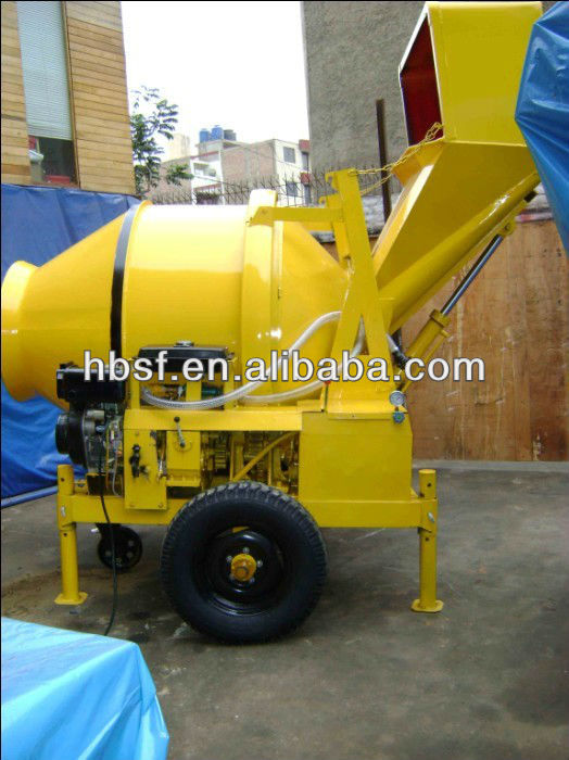 Super Quality JZR350H 2300kg 350LConrete Mixer with diesel engines