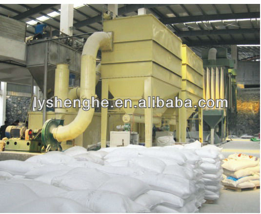 Superfine pulverizing machine for mining and limestone