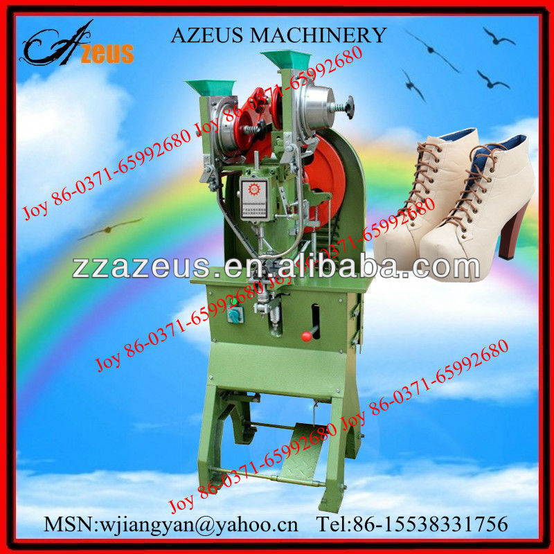 Superior and highly competitive automatic eyelet punching machine
