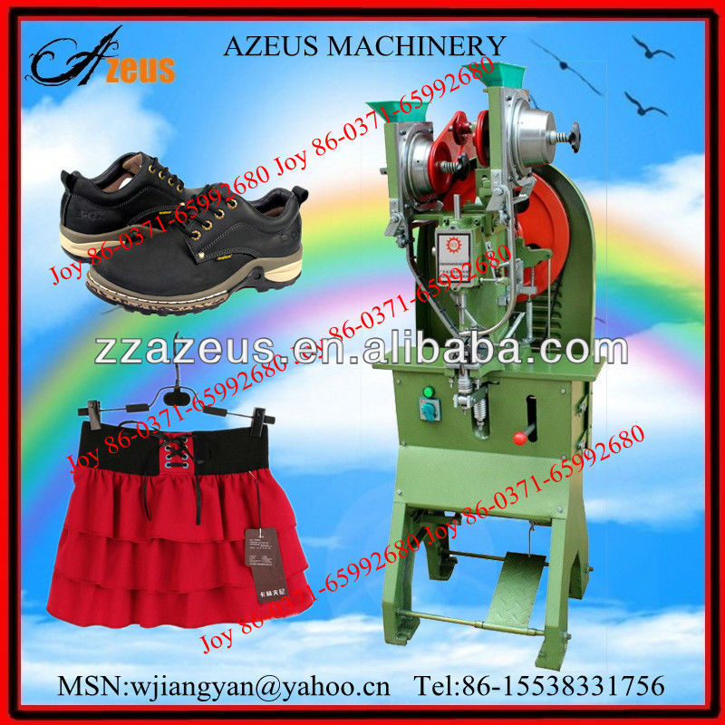 Superior and popular automatic eyelet punching machine