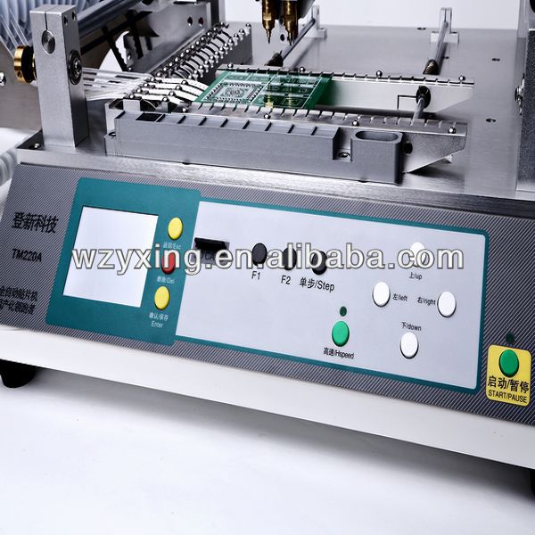 Surface Mount System, Desktop Pick and Place Machine, SMT, 0402, TM220A