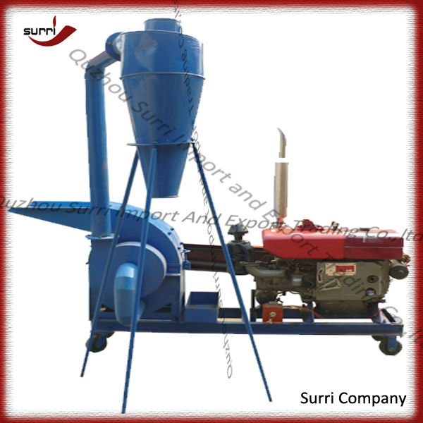 Surri Home Using Small Wood Crushing Machine /small crushing machine with cyclone