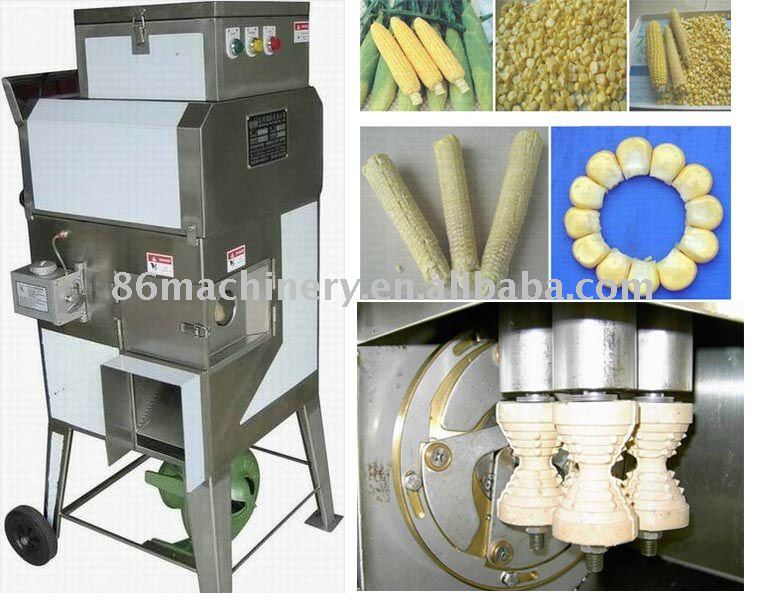 Sweet Corn Thresher/Sheller Machine