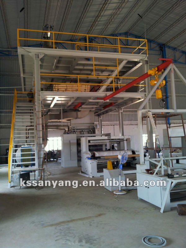 SY Latest automatic line ---1.6mS/SS PP non woven fabric production line